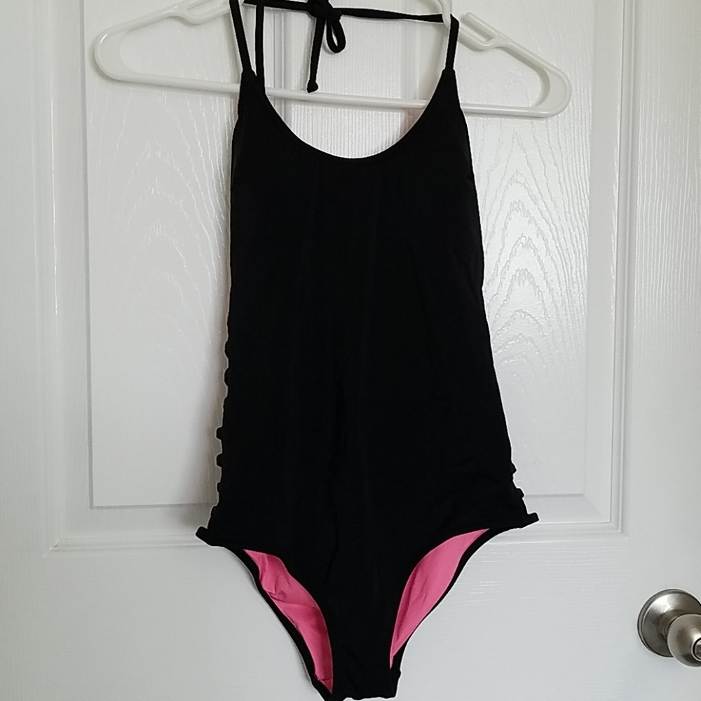 Vs Pink one piece swim suit